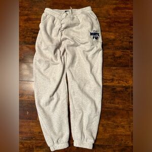 White fox sweatpants